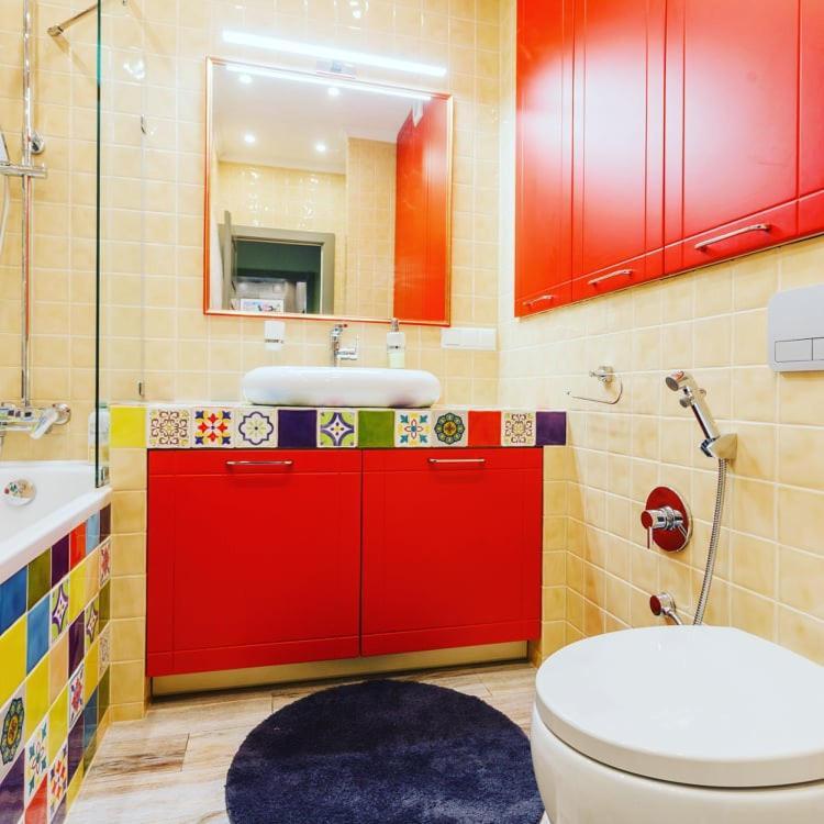 Vip 2 Rooms 75M2 Center Of Obolon Near River Side キエフ エクステリア 写真
